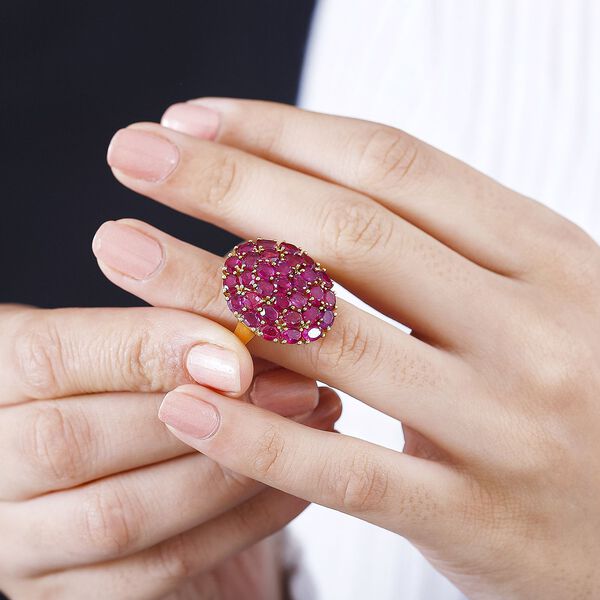 Afrikanischer Rubin-Ring - 8,37 ct. image number 3