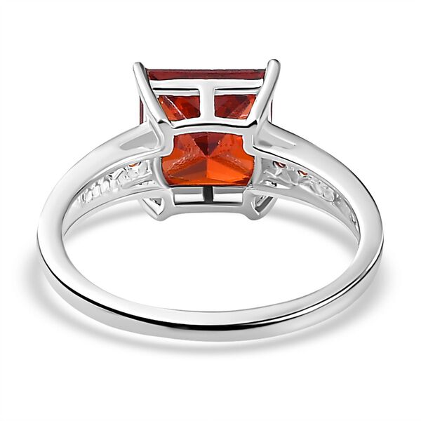 Granat kubischer Zirkonia-Ring - 4,45 ct. image number 6