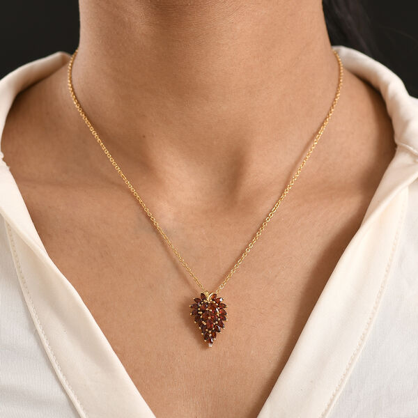 EVER TRUE Mosambik Granat Schmuckset ca. 50 cm ca. 2.67 ct image number 2