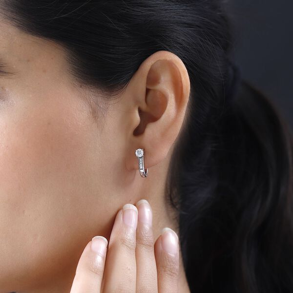 Moissanit Ohrringe - 0,54 ct. image number 6