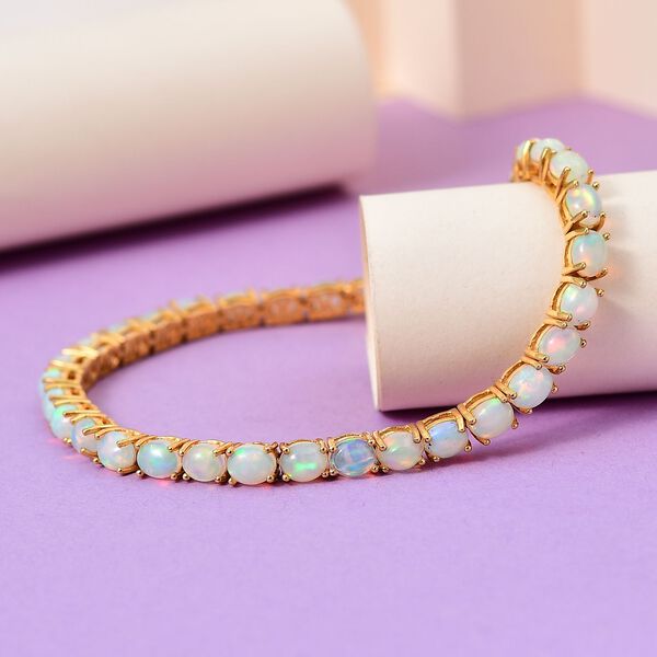 AA Nat&uuml;rliches, &auml;thiopisches Welo Opal-Armband image number 9