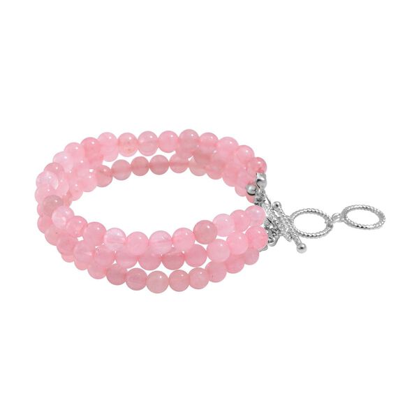 Rosenquarz Armband, 18 cm - 30 ct. image number 3