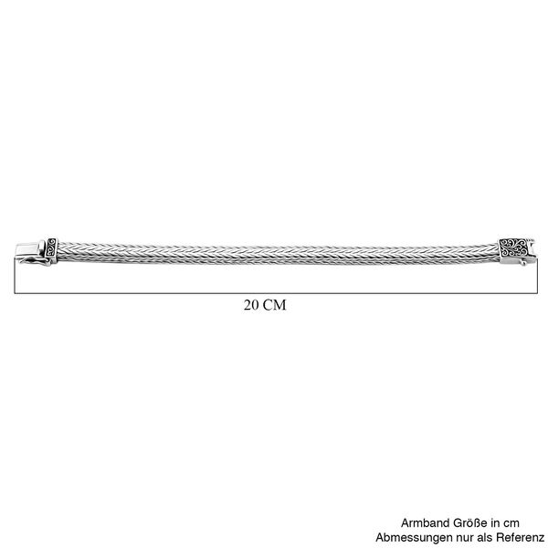 Royal Bali Kollektion - Tulang Naga Armband, 925 Silber, ca. 19 cm ca. 32,28g image number 5