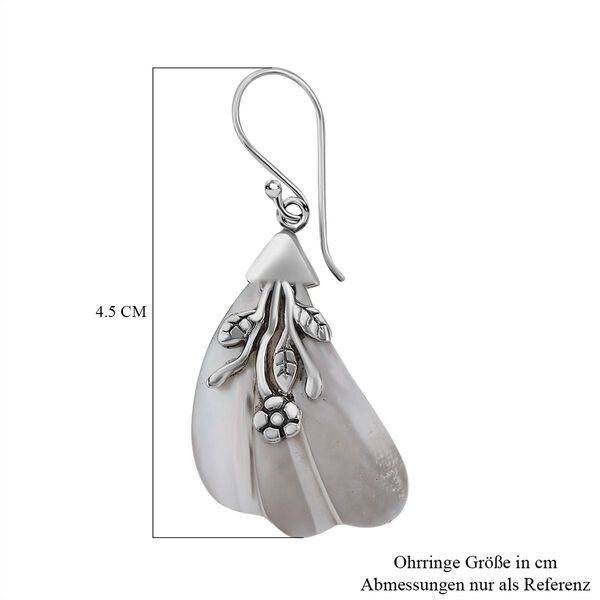 Royal Bali Collection- Perlmutt-Ohrringe- 2 Karat image number 4