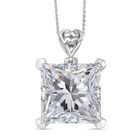 D'Joy Moissanit Schmuckset ca. 50 cm 925 Silber rhodiniert ca. 30.00 ct