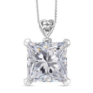 D'Joy Moissanit Schmuckset ca. 50 cm 925 Silber rhodiniert ca. 30.00 ct