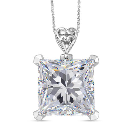 D'Joy Moissanit Schmuckset ca. 50 cm 925 Silber rhodiniert ca. 30.00 ct