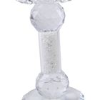 Lotus-Kerzenhalter mit weißem synthetischem Kristall image number 7