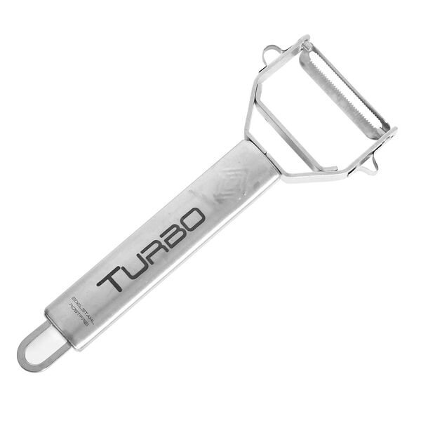 Turbo Schäler aus Edelstahl, Silber image number 1