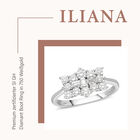 ILIANA Diamant zertifiziert SI G-H Ring 750 Weißgold image number 2