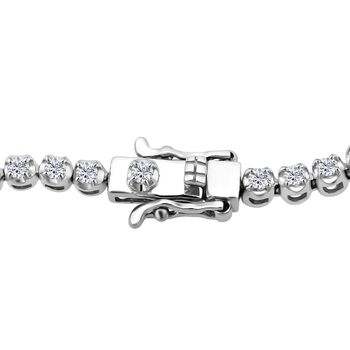 LUXURIANT GCI zertifiziertes VS1-SI1/D-F Labor Diamant 19cm Armband - 1,80 ct.