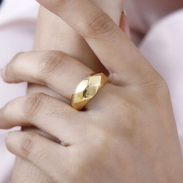 Ring, 925 Silber 750 Gelbgold Vermeil image number 3