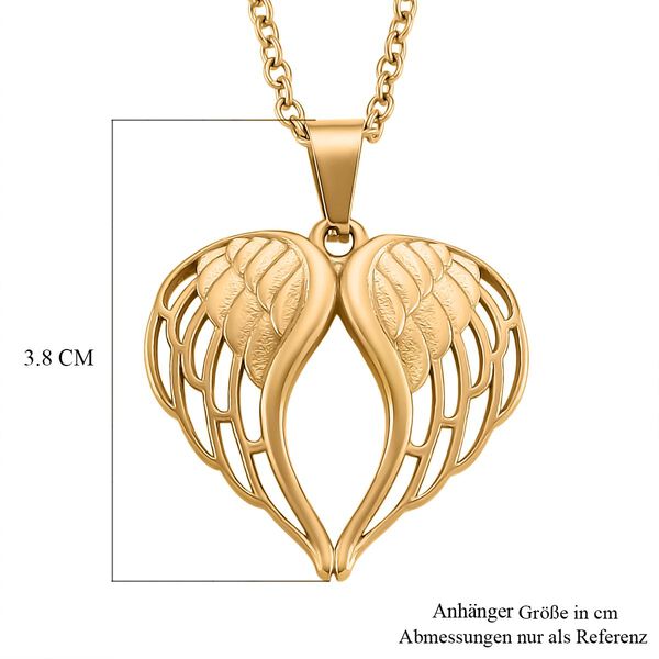 Reiner Edelstahl IP-Gelbbeschichtung Halskette ca. 50 cm ca. 10,70g image number 5