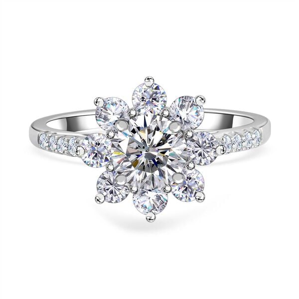 Moissanit Ring - 1,89 ct. image number 0