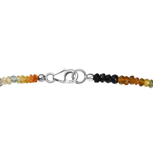 Sleeping Beauty T&uuml;rkis, Mehrfach-Turmalin Anh&auml;nger mit Kette ca. 45 cm 925 Silber platiniert ca. 55.18 ct image number 4