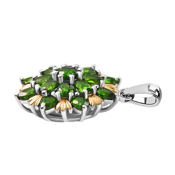 Nat&uuml;rlicher Chromdiopsid-Anh&auml;nger - 2,99 ct.