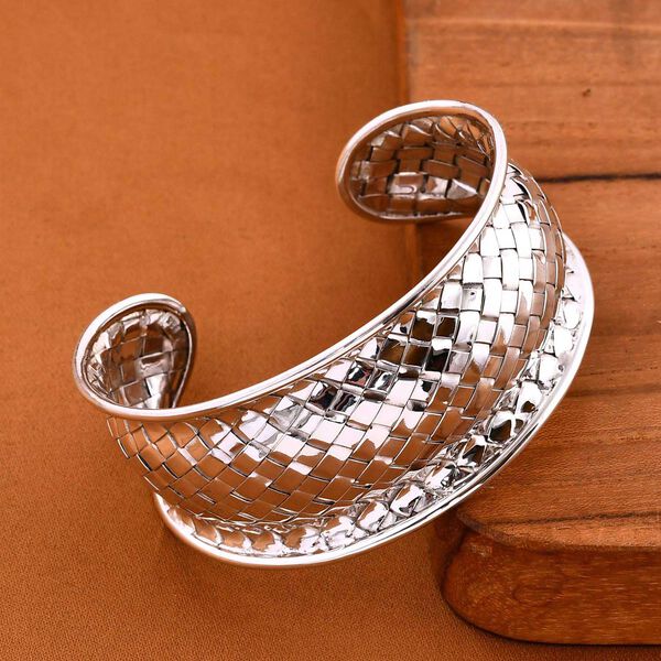 925 Silber Armreif ca. 19 cm ca. 32,40g image number 2