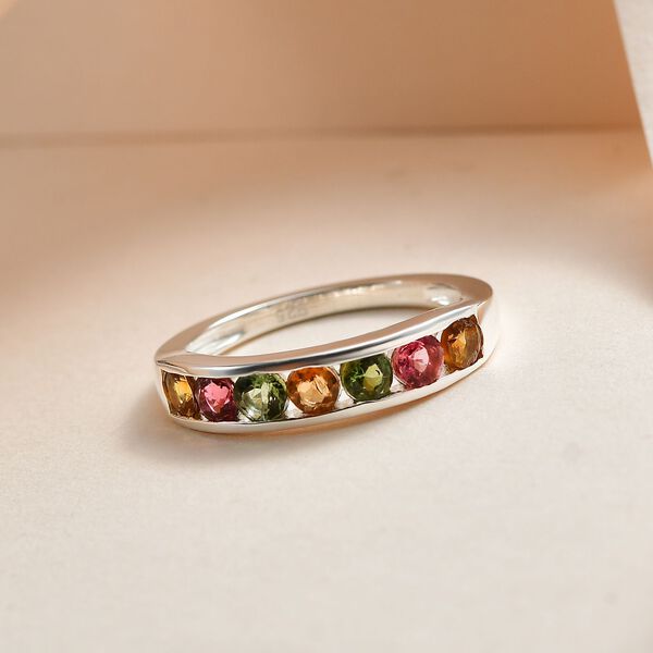 Mehrfarbiger Turmalin-Ring - 0,84 ct. image number 2