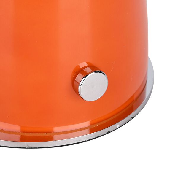 Minimalistische Glas-Pilzlampen mit Touch-Steuerung, Gr&ouml;&szlig;e 22x28cm, Orange image number 6