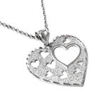 Herz-Anhänger, 925 Silber