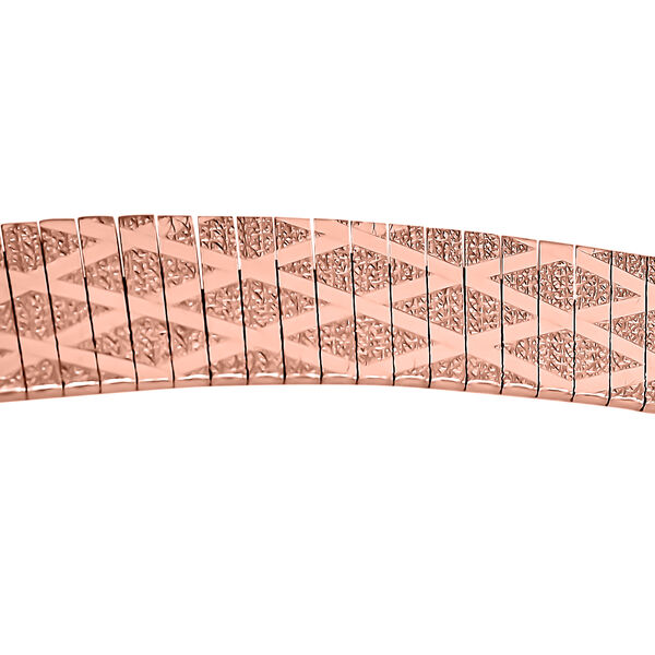 Fancy Cubetto Kleopatra Halskette in ros&eacute;vergoldetem Silber image number 3