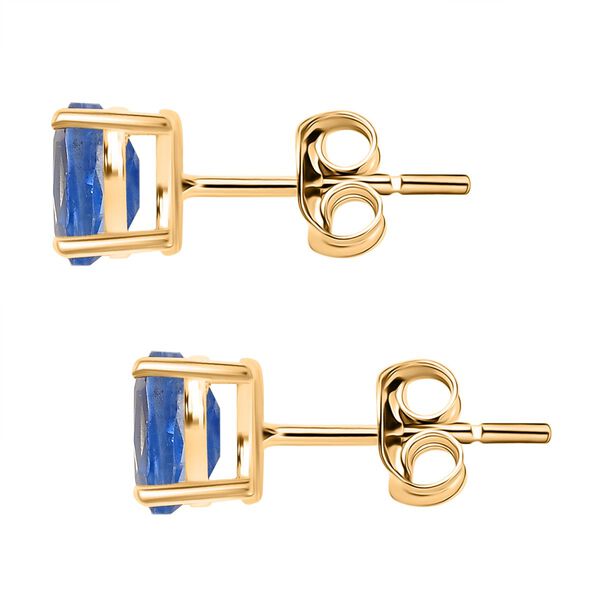 AA Nat&uuml;rliche Kaschmir Kyanit Ohrringe - 1,24 ct. image number 7