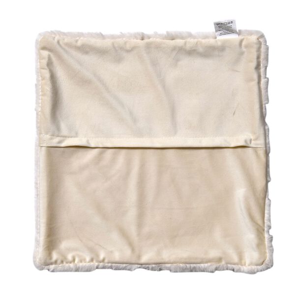 2-tlg. Zierkissenbez&uuml;ge, 60x60 cm und 45x45 cm, beige image number 3