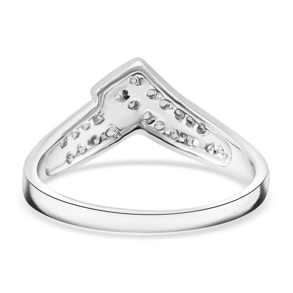 Lustro Stella Wei&szlig;er Zirkonia Ring 925 Silber rhodiniert (Gr&ouml;&szlig;e 17.00) image number 5