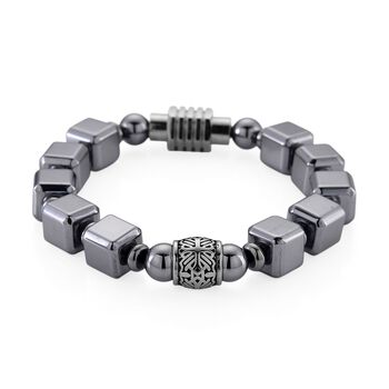 Terahertz Armband ca. 19 cm Reiner Edelstahl ca. 130,00 ct.