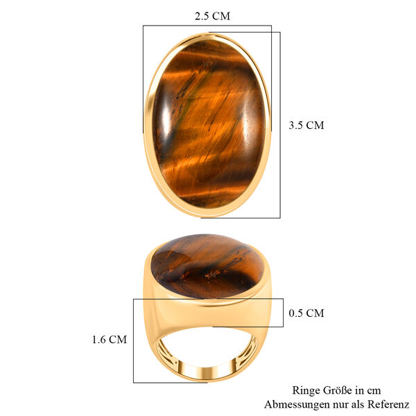 Tigerauge Ring - 33,26 ct. image number 7