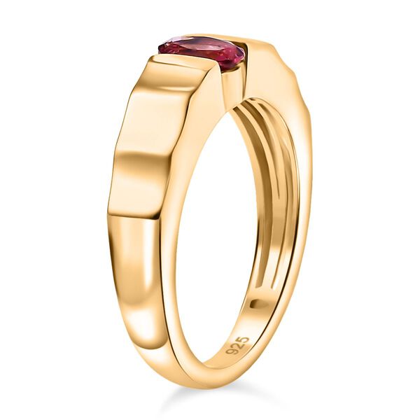 Labor roter Beryll-Ring - 0,45 ct. image number 5