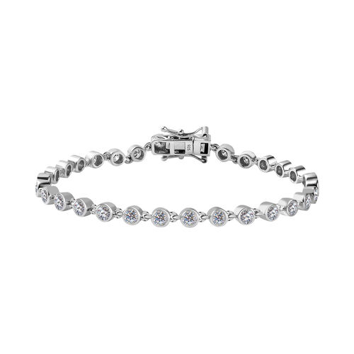 Moissanit Armband, 19 cm - 3,07 ct. image number 0