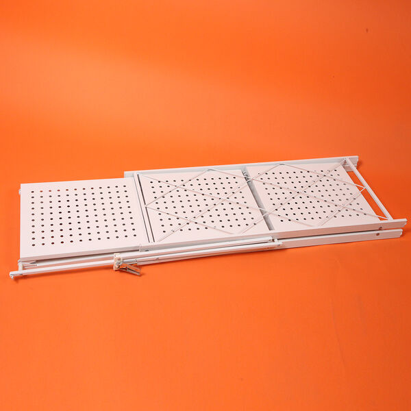 3-lagiges Lagerregal aus Eisen, 70x30x86 cm, Wei&szlig; image number 9