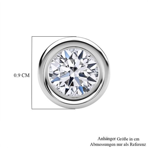 LUXURIANT DIAMOND - Lab Grown Diamant IF Anhänger 950 Platin ca. 1.02 ct image number 4