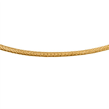 Superleichte Omega-Kette in  585 Gold, 40,5+5cm