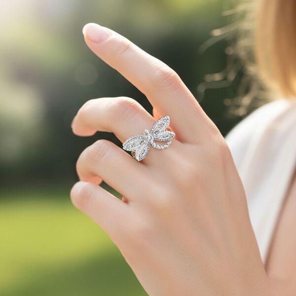 925 Silber Ring (Gr&ouml;&szlig;e 20.00) ca. 5,27g image number 2