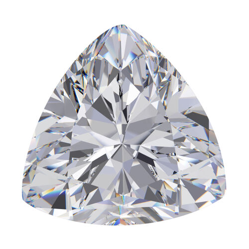 Moissanite Trillion 7 Faceted Cut 1A 1.30 Ct image number 0