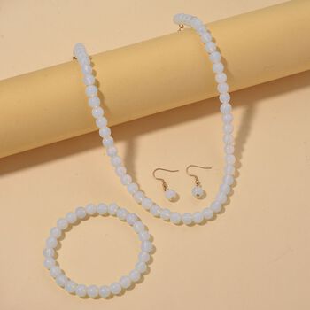 Opalit Schmuckset - 323,50 ct.