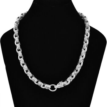 Royal Bali - Royal Bali - 925 Silber Halskette, ca. 50 cm ca. 78,20g