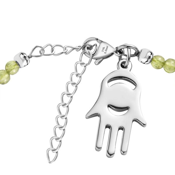 Peridot Armband mit Anhängern, 19 cm - 32 ct. image number 4