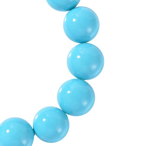 Sleeping Beauty Türkis farbe Muschelperle Armband, 18 cm image number 3