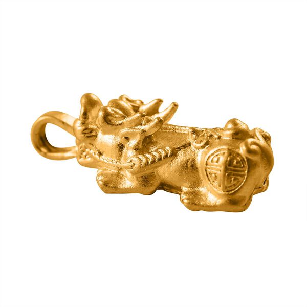 Pixiu Anhänger in 999 Gold image number 3