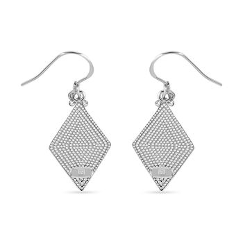 Synthetische Kristall blaue Opal-Ohrringe - 5 ct.