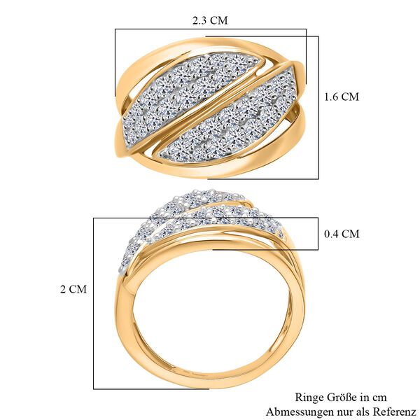 LUXURIANT SI-GH Labor Diamant Ring - 1 ct. image number 5