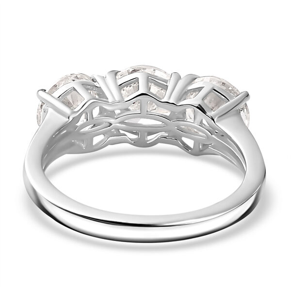 Wei&szlig;es Zirkonia-Schmuckset image number 7