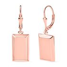 D’joy 925 Silber 750 rosévergoldet Ohrringe