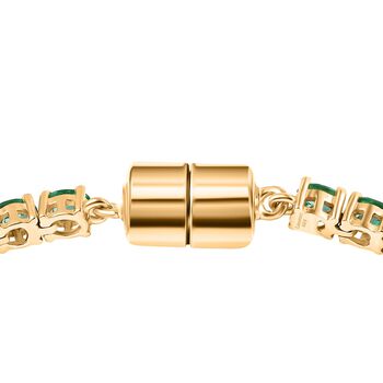 LUXURIANT AAA Labor kolumbianisches Smaragd 20cm Armband - 7 ct.