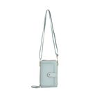 Crossbody Bag mit RFID Schutz, Größe 18,5x11x5cm, grün