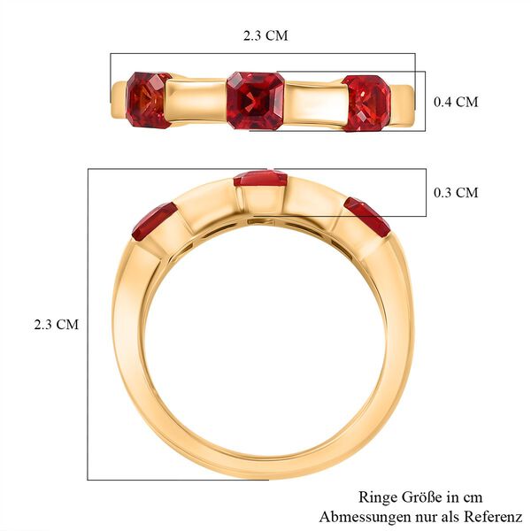 Labor Padparadscha Saphir Ring - 1,52 ct. image number 7