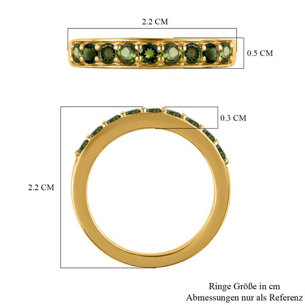 Natürlicher Chrom Turmalin-Ring - 0,57 ct. image number 7